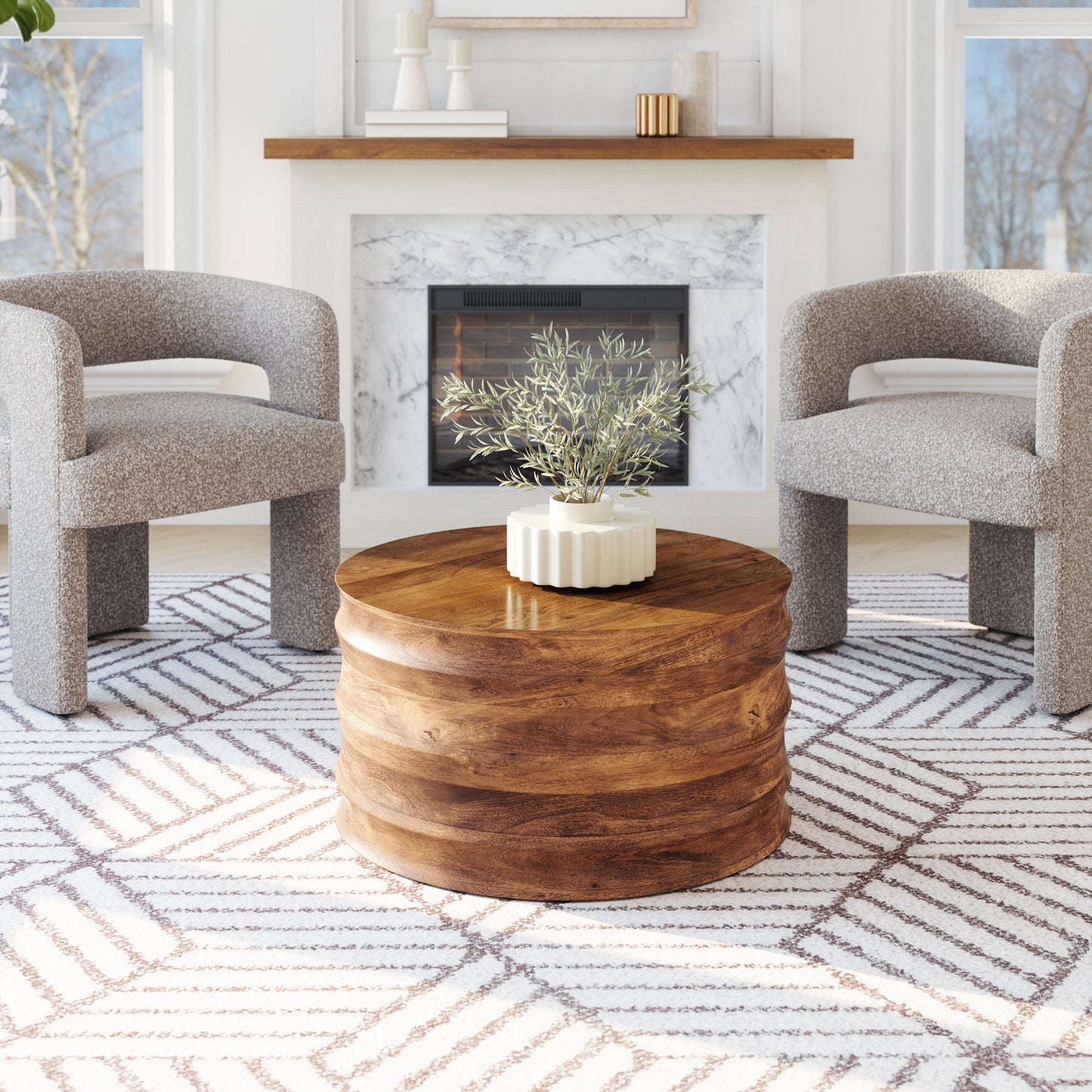 Antium Coffee Table Walnut