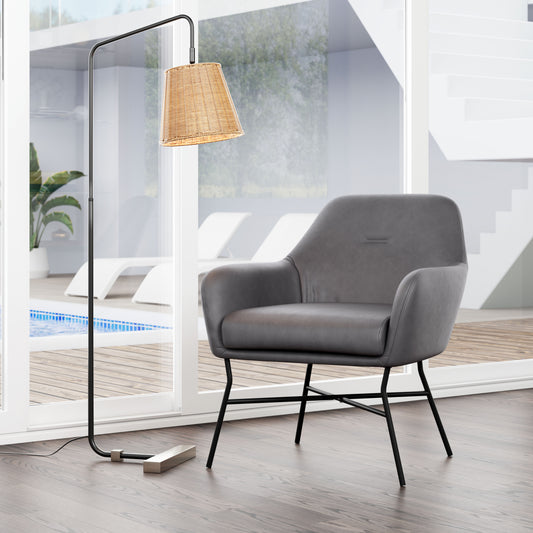 Hans Accent Chair Vintage Gray