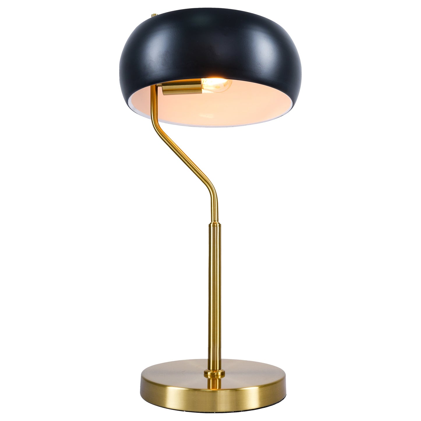 Flux Table Lamp - Black Outer - White Inner