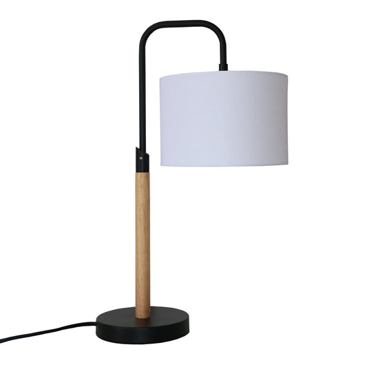 Arcus Paniz Simple Table Lamp with Cylinder Shade
