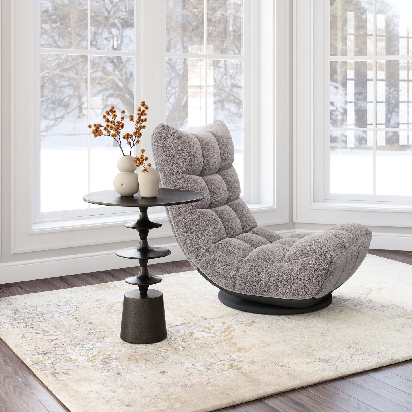 Renie Side Table Black