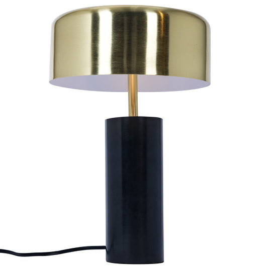 Kinetic Table Lamp - Gold outer and White inner